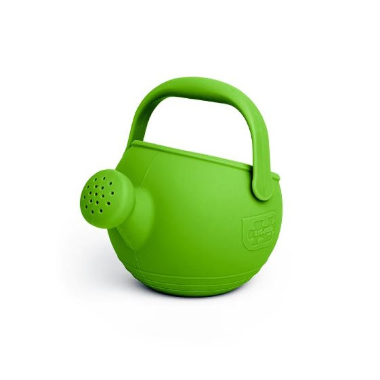 Bigjigs Silicone Watering Can Meadow Green