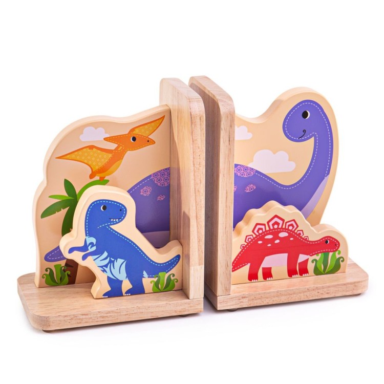 Bigjigs Tidlo Bookends - Dinosaurs TO630