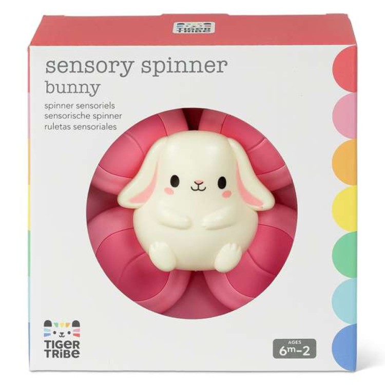 Bigjigs Tiger Tribe Sensory Spinner Bunny TR11040