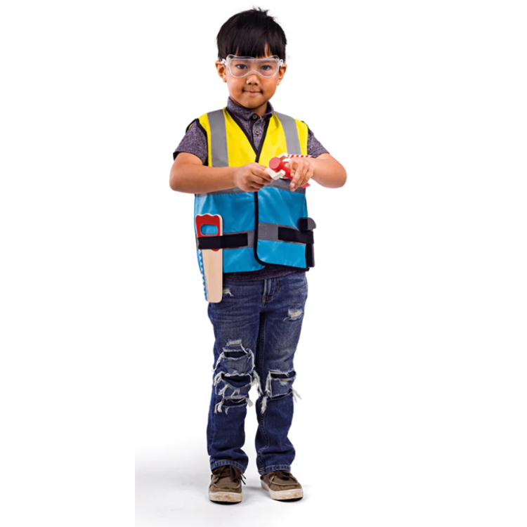 Bigjigs Toys Builder Dress Up 34067 (Without Helmet)