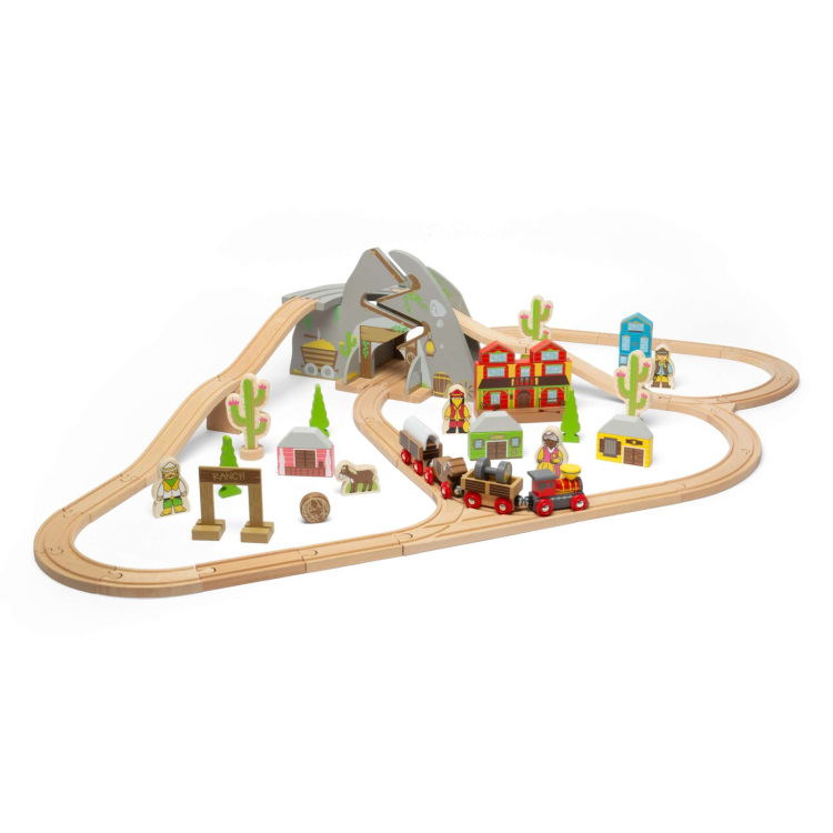 Bigjigs Wild West Train Set BJT292