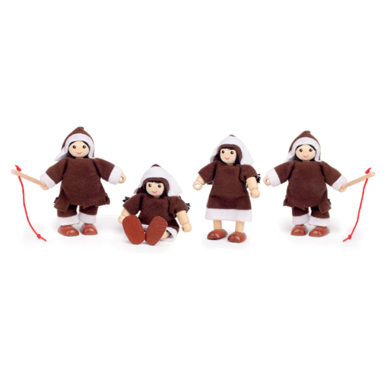 Bigjigs Wooden Inuit Dolls JT163