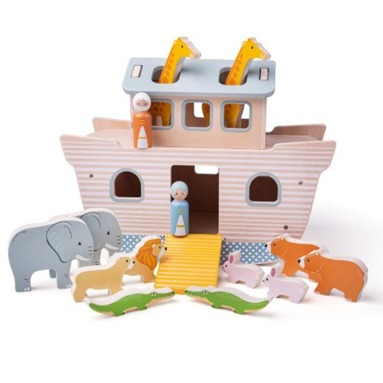 Bigjigs Wooden Noah's Ark 32013