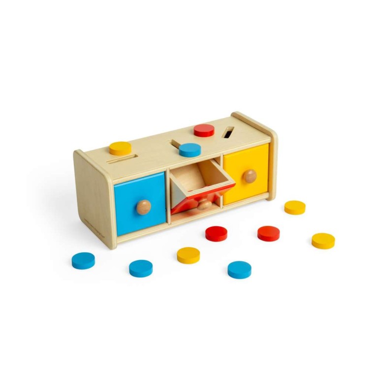 Bigjigs Wooden Token Sorter 37012