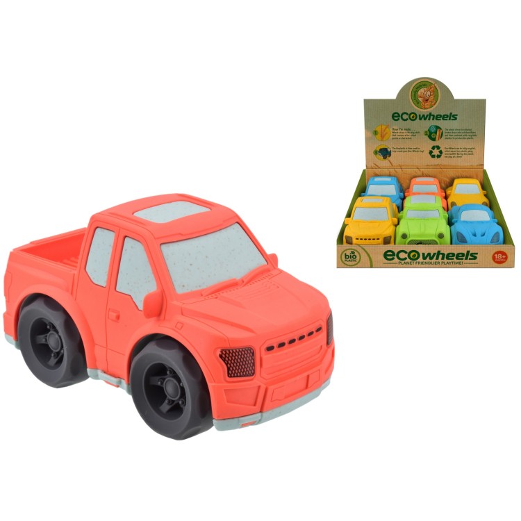 KTL Bio Plastic Eco Wheels 15cm Car Assortment 18m+ TY0555