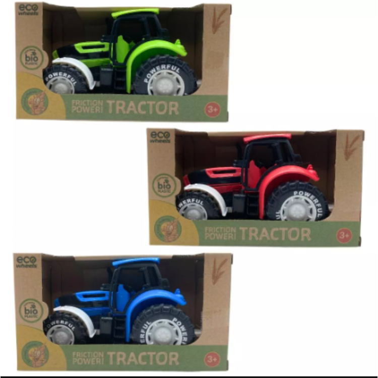 KTL Bio Plastic Eco Wheels Friction Power Tractor TY0569