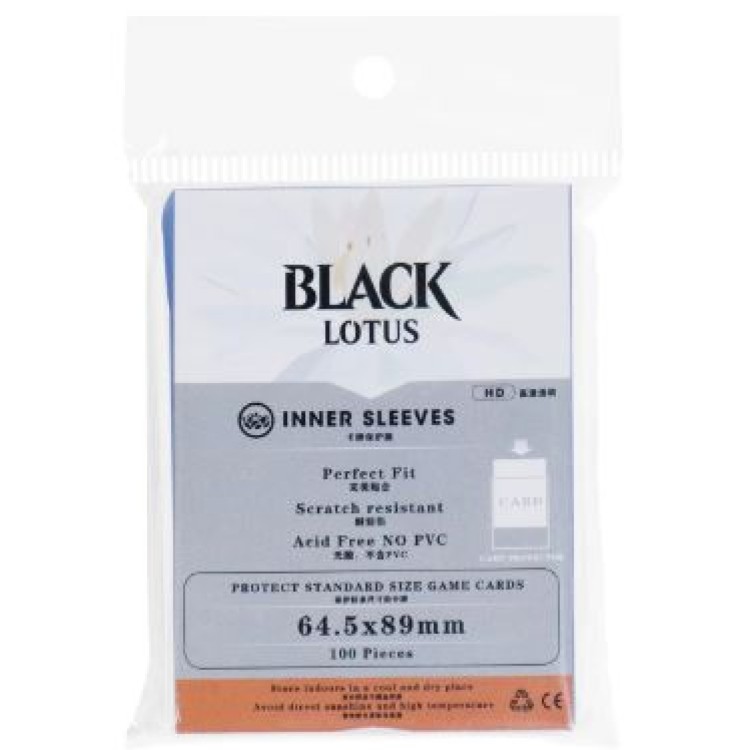 Black Lotus 100 Card Sleeves