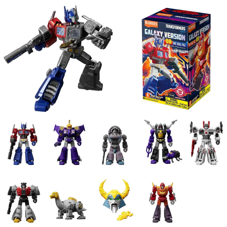 Blokees Transformers 71108 Galaxy Version 08 One Shall Fall