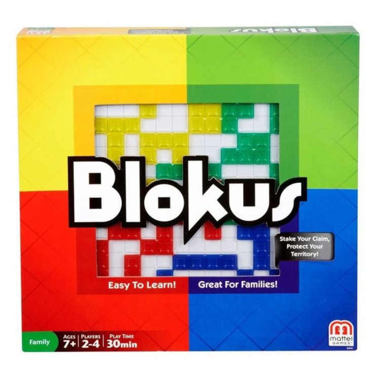 Mattel Blokus Board Game damaged box