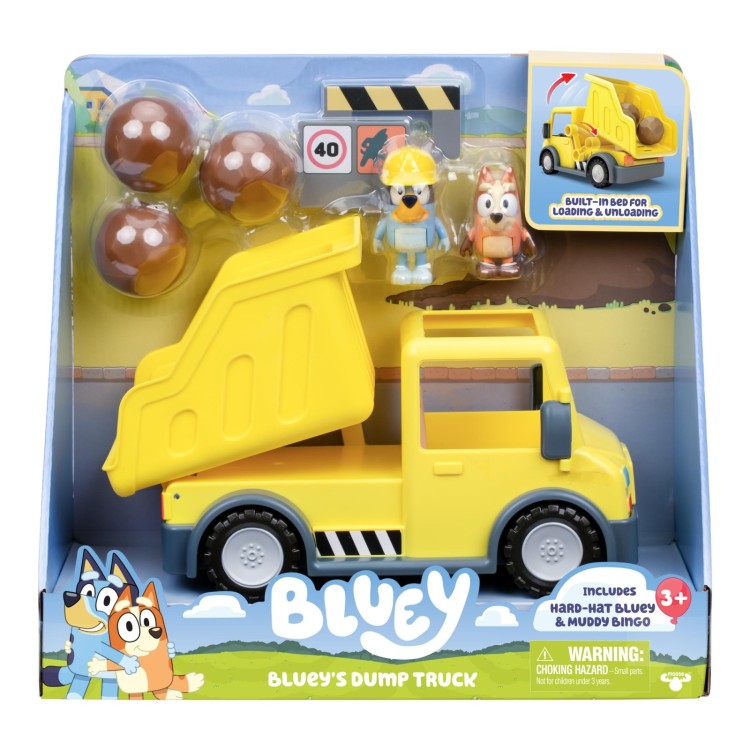 Moose Bluey Dump Truck Playset