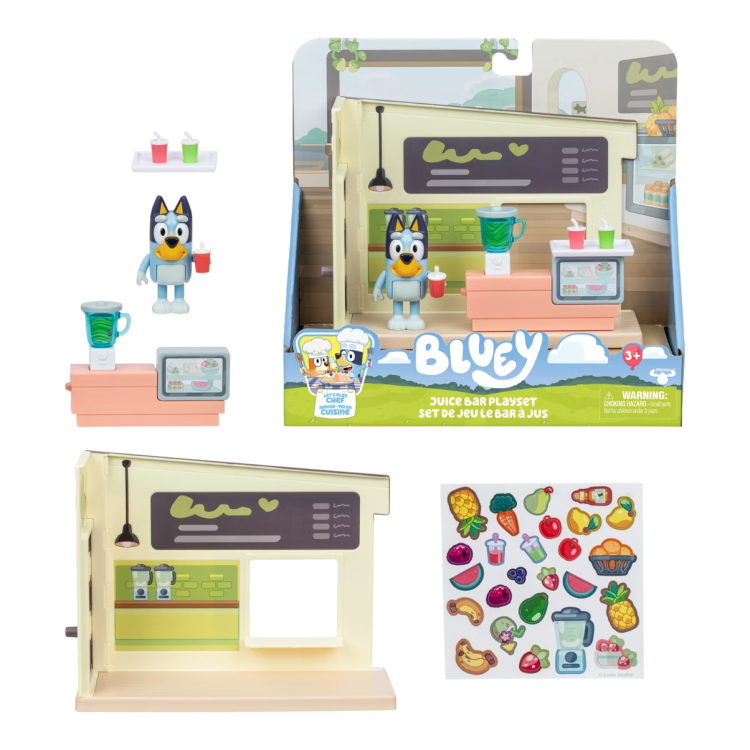 Moose Bluey Juice Bar Playset