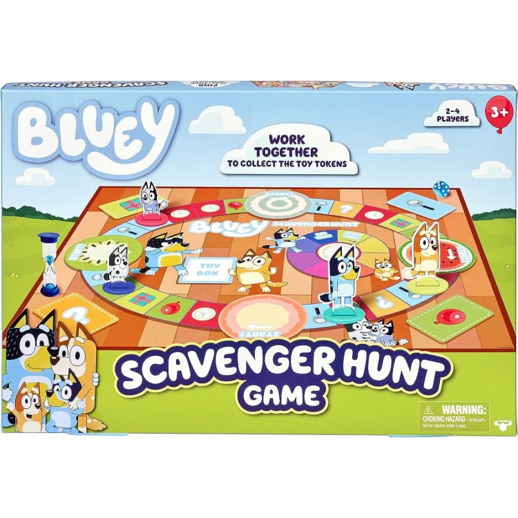 Bluey Scavenger Board Game 3+