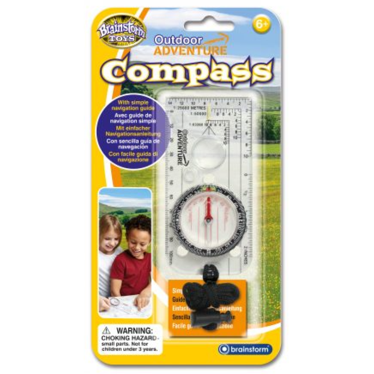 BST Brainstorm Toys Outdoor Adventure Compass