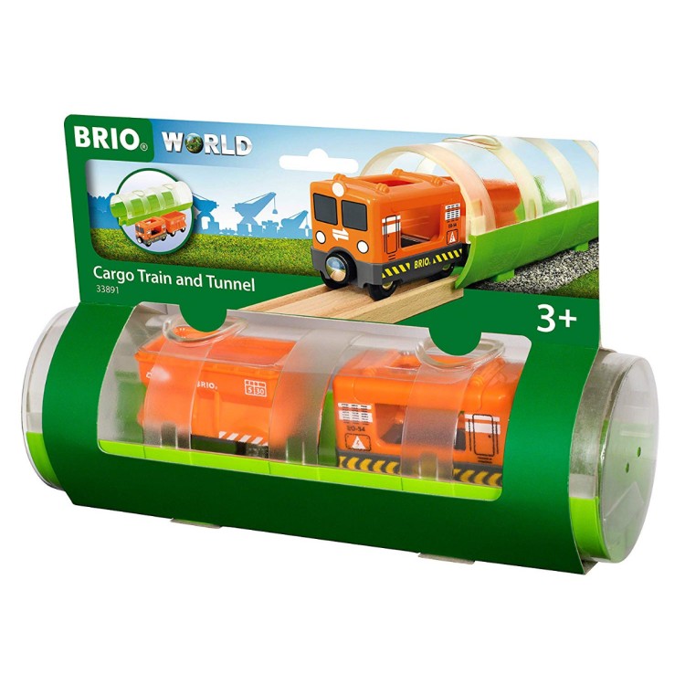 Brio World - 33891 Cargo Train and Tunnel
