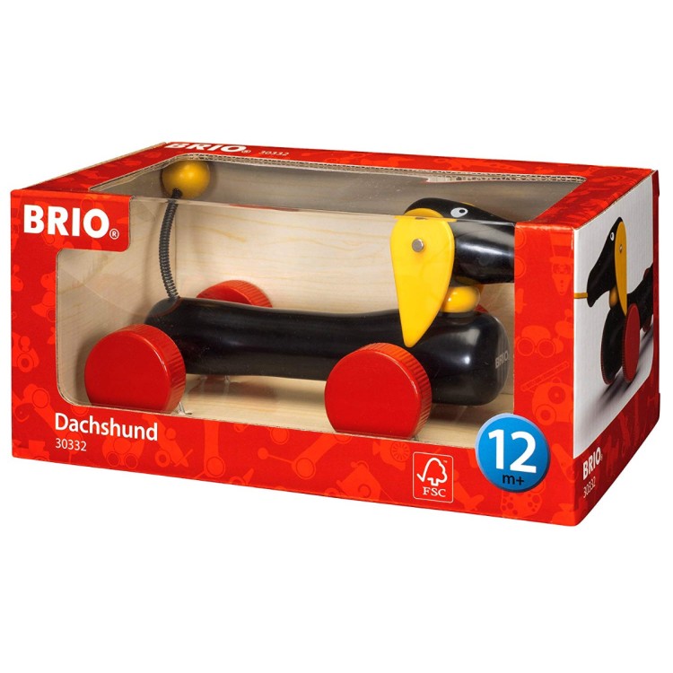 BRIO Pull Along Dachshund 30332