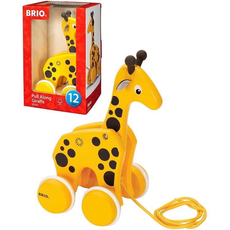 Brio Pull Along Giraffe 30200