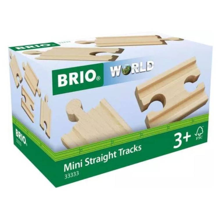 Brio World - 33393 Mini Straight Track Pack 
