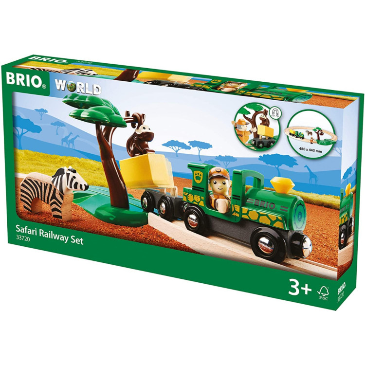 Ravensburger Brio World - 33720 Safari Railway Set