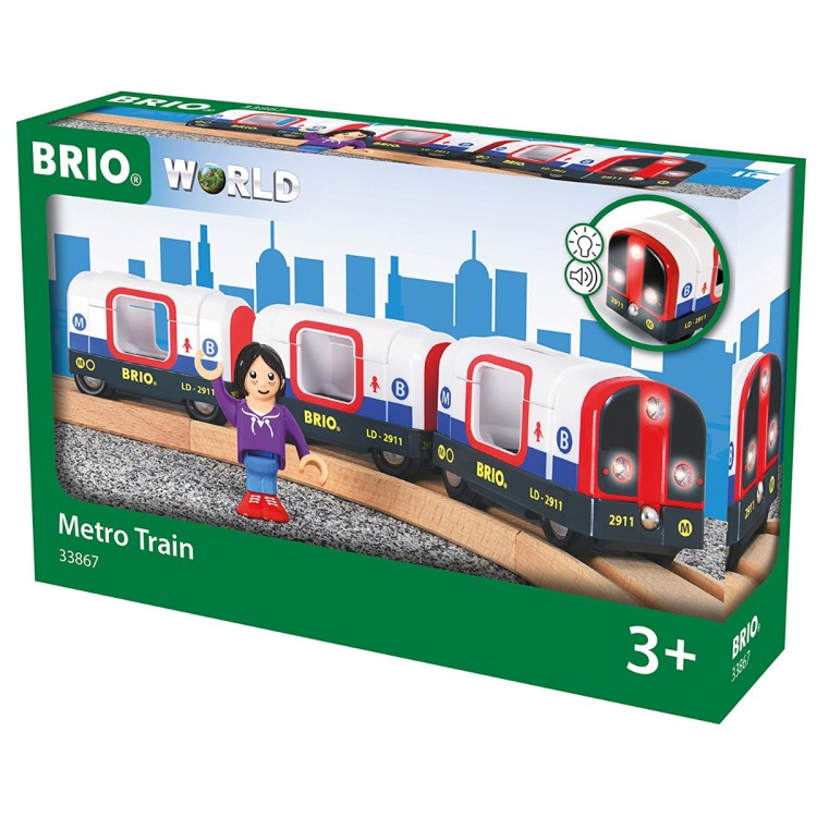 Brio World 33867 Metro Tube Train 