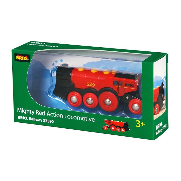 Brio World - 33592 Mighty Red Action Locomotive