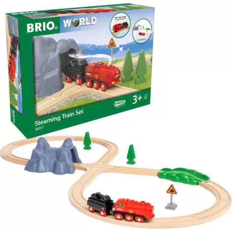 Ravensburger Brio World 36017 Steaming Train Set