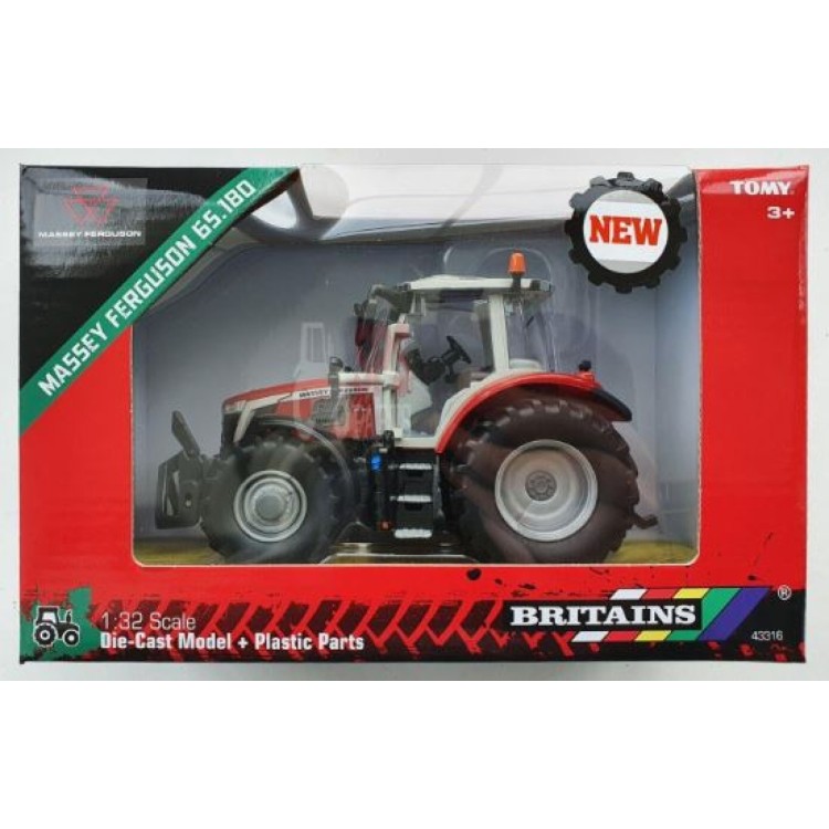 Britains 43316 Massey Ferguson 65.180 Tractor 1:32 scale BOX HAS BEEN OPENED