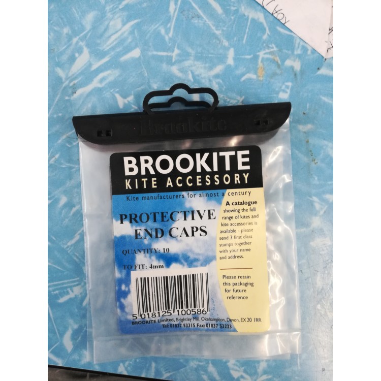 Brookite Kite Accessory Protective End Caps White