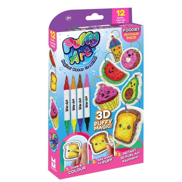 BST Puffy Art Foodies Large Pack  WA2001