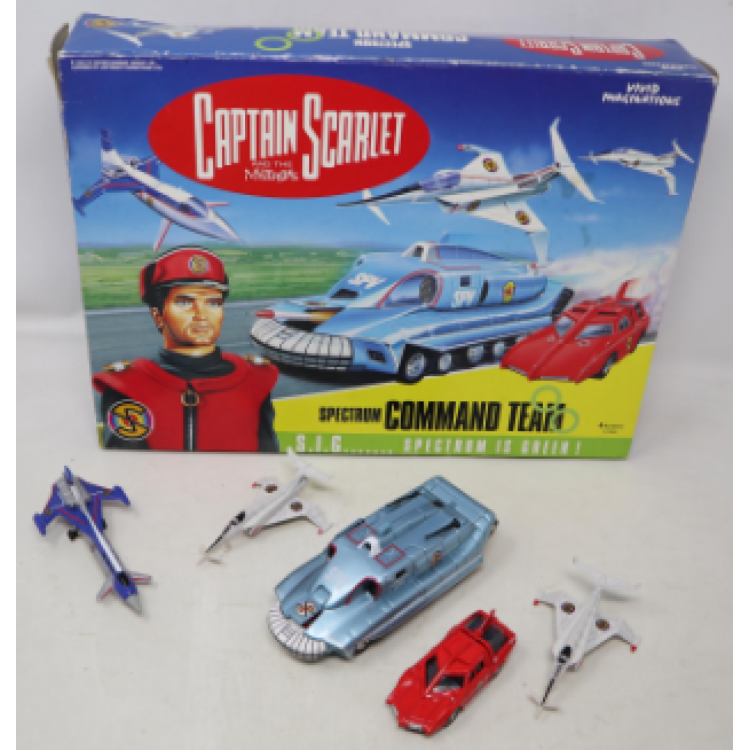 Captain Scarlet And The Mysterons Spectrum Command Team Die-Cast Vehicle 5 Pack (FROM 1993) 