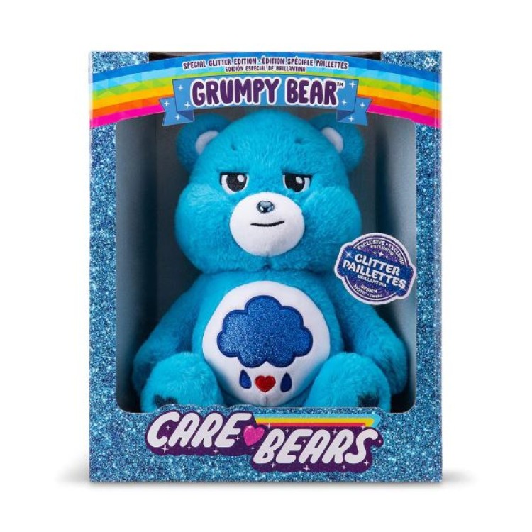 Care Bears 35cm Special Edition Glitter Belly Medium Plush - Grumpy Bear