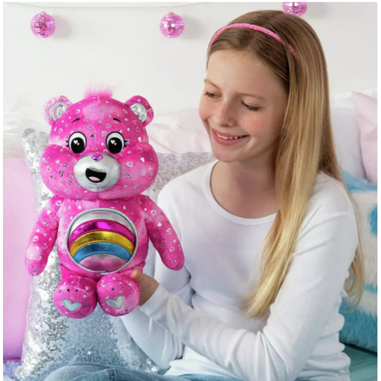 Care Bears Collectors Edition Glowing Belly Cheer Bear 35cm