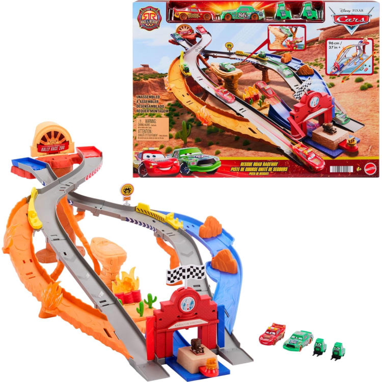 Mattel Disney Pixar Cars Rescue Road Raceway 