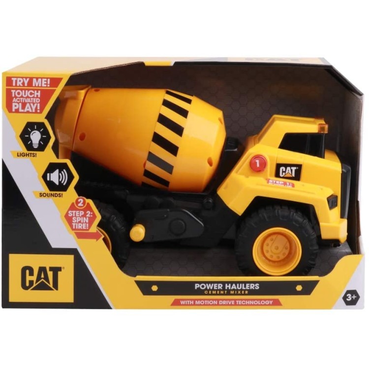 CAT Power Haulers Vehicle with Motion Drive Technology Cement Mixer