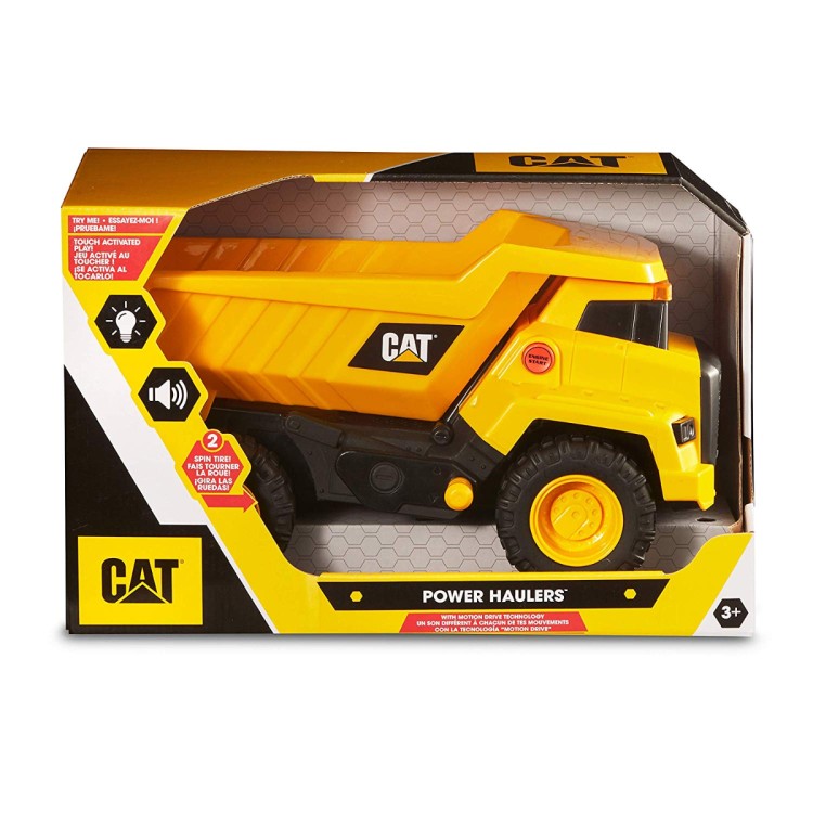 CAT Power Haulers Vehicle with Motion Drive Technology Dump Truck