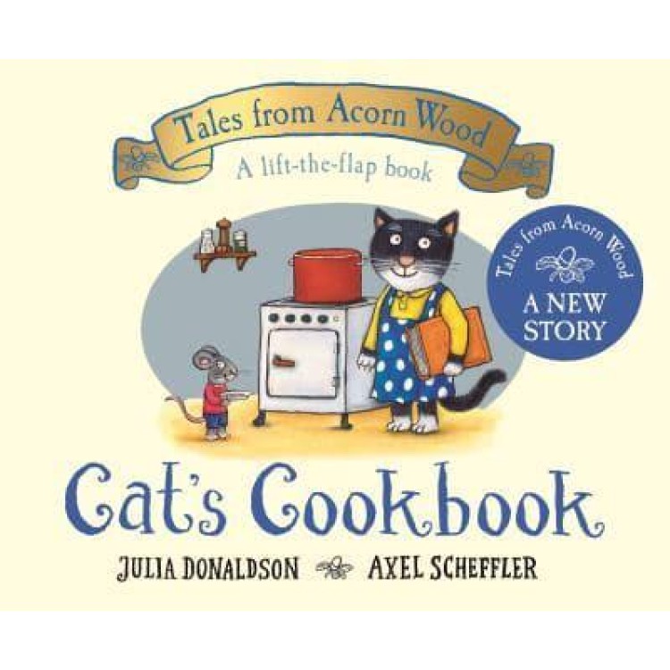 Cat's Cookbook Lift The Flap Board Book