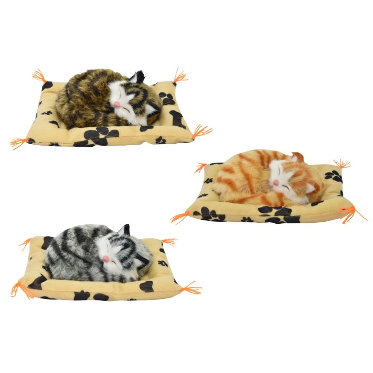 Cats Lying On Blanket With Sound Assortment TY9197