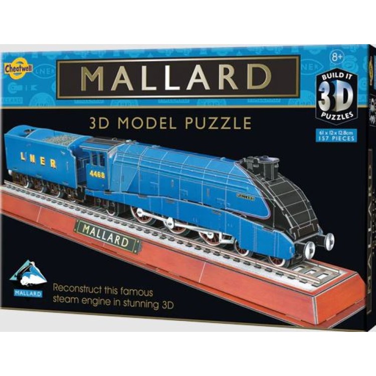 Cheatwell Build-it Mallard 3d Model Puzzle 157 Pieces