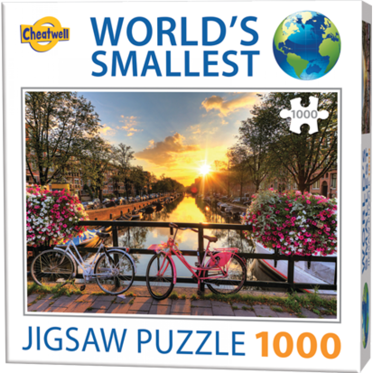 Cheatwell World's Smallest Puzzle - Amsterdam 1000 Pieces