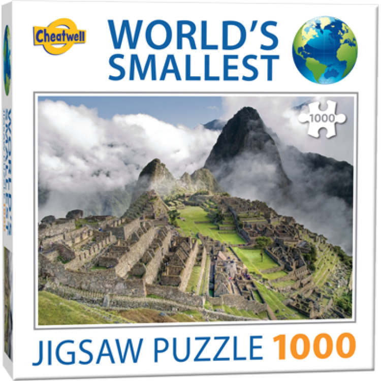 Cheatwell World's Smallest Puzzle - Machu Picchu 1000 Pieces