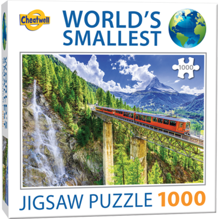 Cheatwell World's Smallest Puzzle - Matterhorn, Switzerland 1000 Pieces