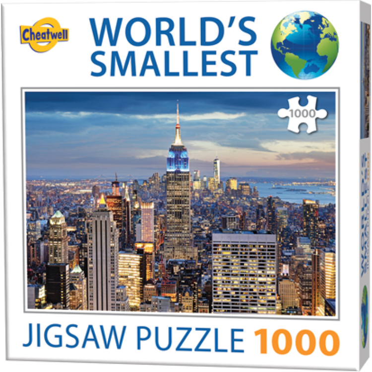 Cheatwell World's Smallest Puzzle - New York 1000 Pieces