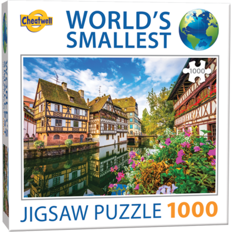 Cheatwell World's Smallest Puzzle - Strasbourg 1000 Pieces