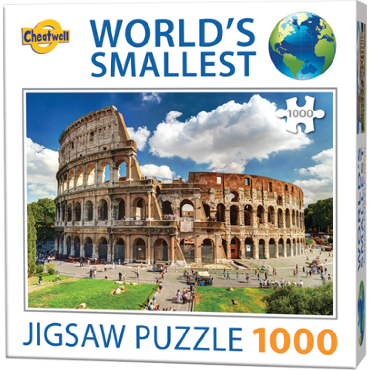 Cheatwell World's Smallest Puzzle - The Colosseum, Rome 1000 Pieces