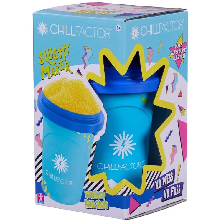 ChillFactor Slushy Maker Cup Totally Cool Blue