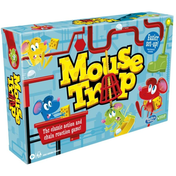 Hasbro Classic Mouse Trap Board Game C0431 ( Damaged box)