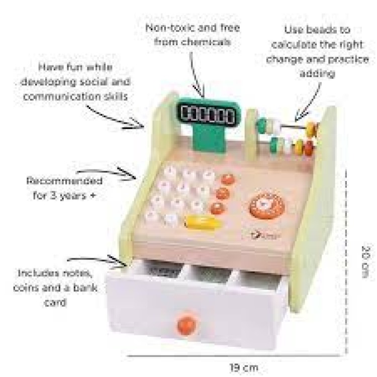 HC Classic World Cash Register 54167