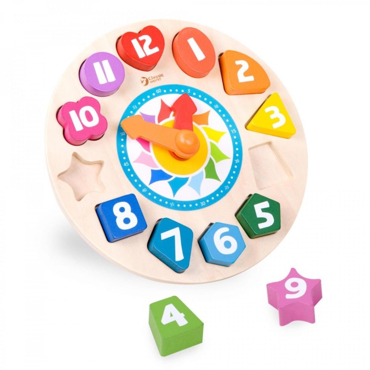 HC Classic World Tic-Tac Clock Game 3655