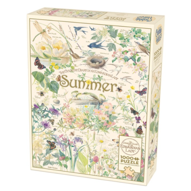 Cobble Hill Country Diary: Summer 1000 Piece Puzzle