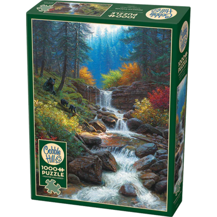 Cobble Hill Mountain Cascade 1000 Piece Puzzle