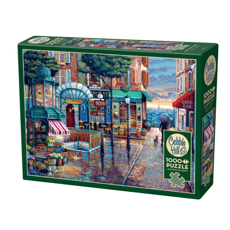 Cobble Hill Rainy Day Stroll 1000 Piece Puzzle